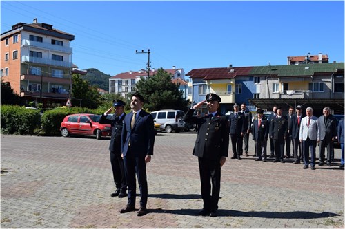 Kaymakamımız Sn. Selim Eser "19 Eylül Gaziler Günü" kutlama törenine katıldı.